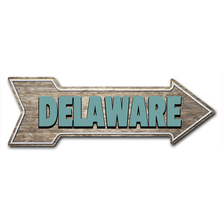 Delaware Arrow Sign