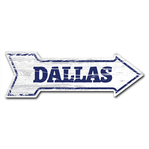 Dallas Arrow Sign