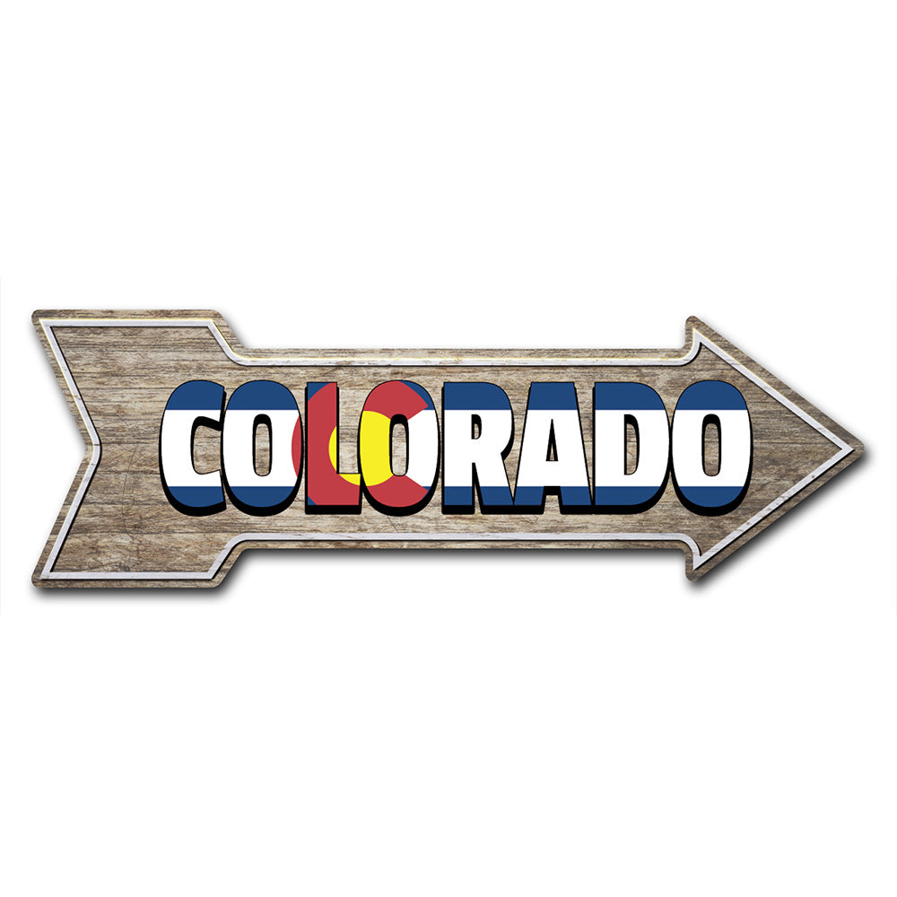 Colorado Arrow Sign