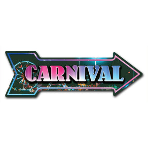 Carnival Arrow Sign