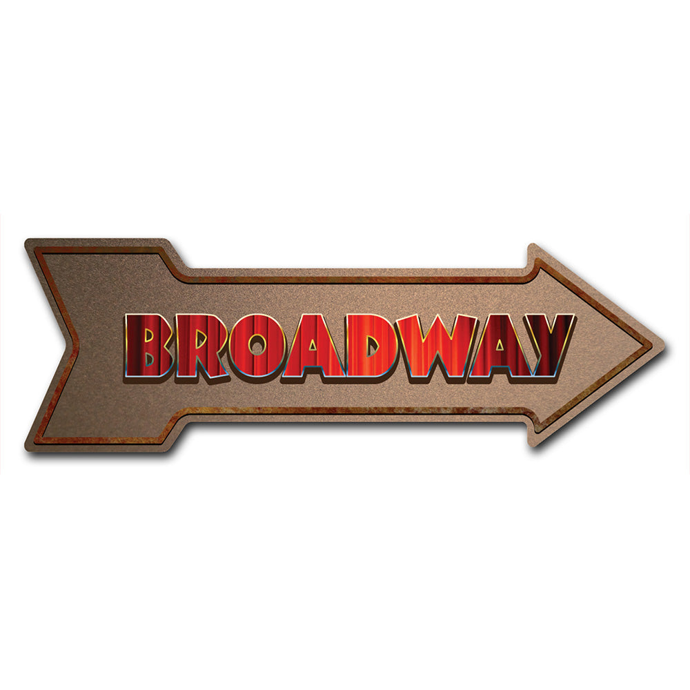 Broadway Arrow Sign