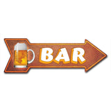 Bar 2 Arrow Sign