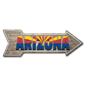 Arizona Arrow Sign
