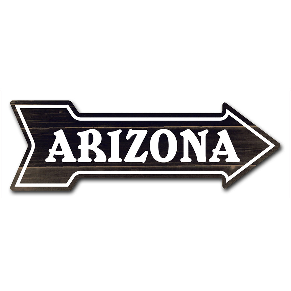Arizona 2 Arrow Sign