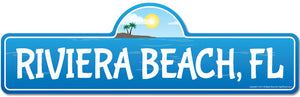 Riviera, FL Florida Beach Street Sign