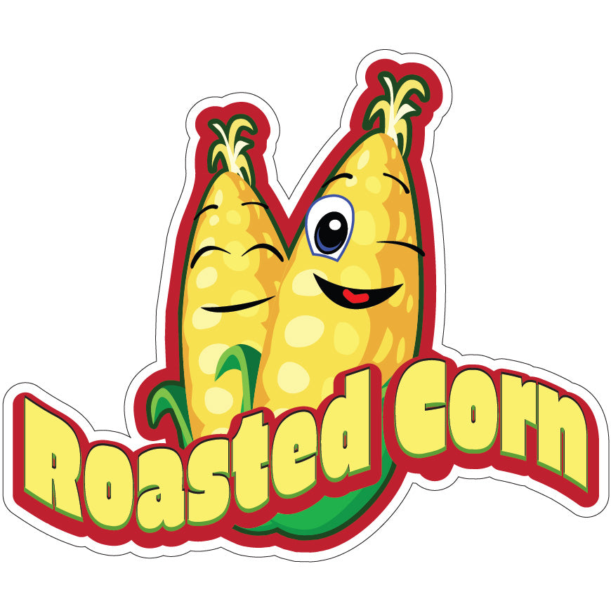 Roasted Corn Die-Cut Decal