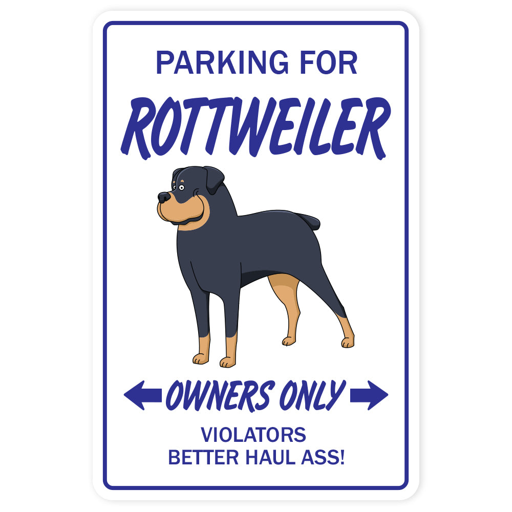 Rottweiler Street Vinyl Decal Sticker