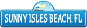 Sunny Isles, FL Florida Beach Street Sign
