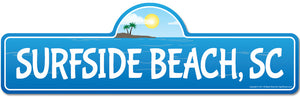 Surfside, SC South Carolina Beach Street Sign