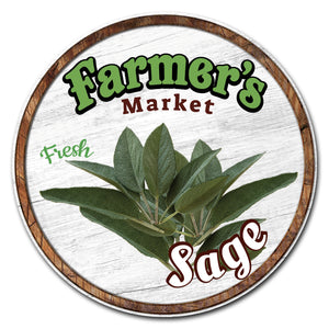 Farmer's Market Sage Circle