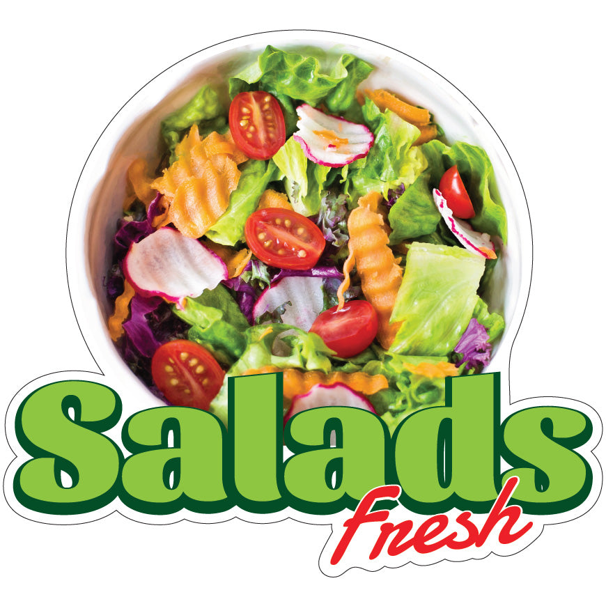Salads Die-Cut Decal