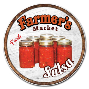 Farmer's Market Salsa Circle