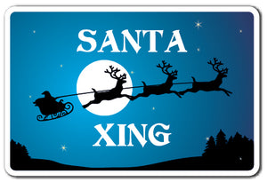 SANTA XING Sign