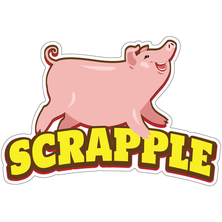 Scrapple Die-Cut Decal