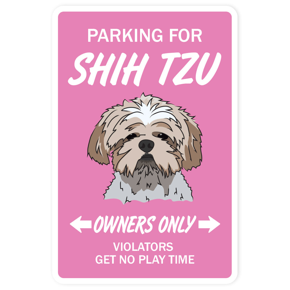 Shih Tzu Vinyl Decal Sticker