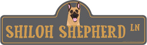 Shiloh Shepherd Street Sign