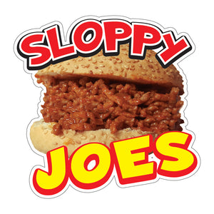 Sloppy Joes Die-Cut Decal
