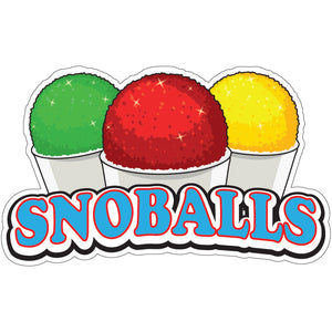Snoballs Die-Cut Decal