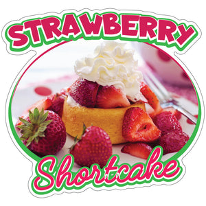 Strawberry Shortcake Die-Cut Decal