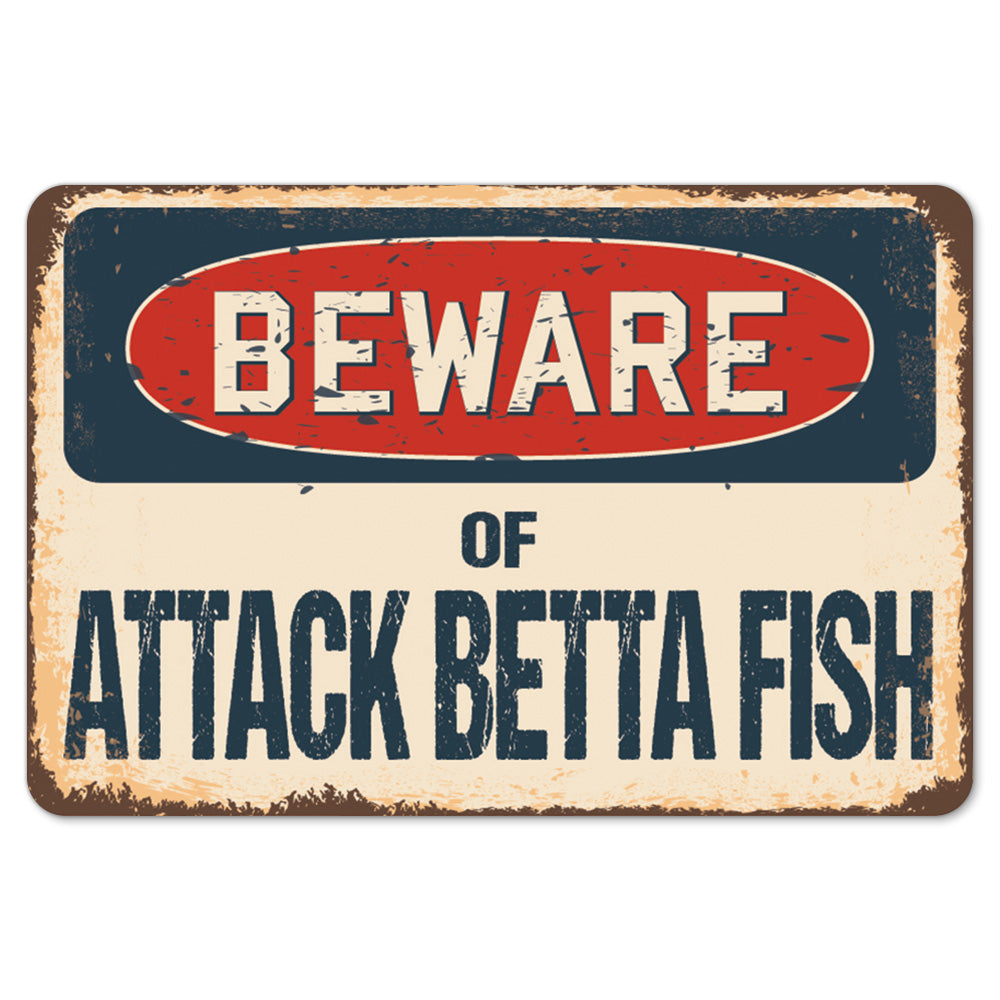 Beware Of Attack Betta Fish
