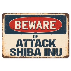 Beware Of Attack Shiba Inu