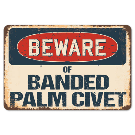 Beware Of Banded Palm Civet