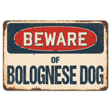 Beware Of Bolognese Dog