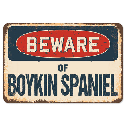 Beware Of Boykin Spaniel