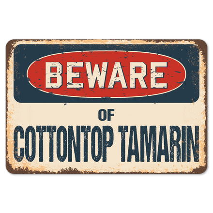 Beware Of Cottontop Tamarin