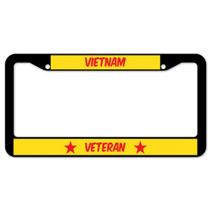 Vietnam Veteran License Plate Frame