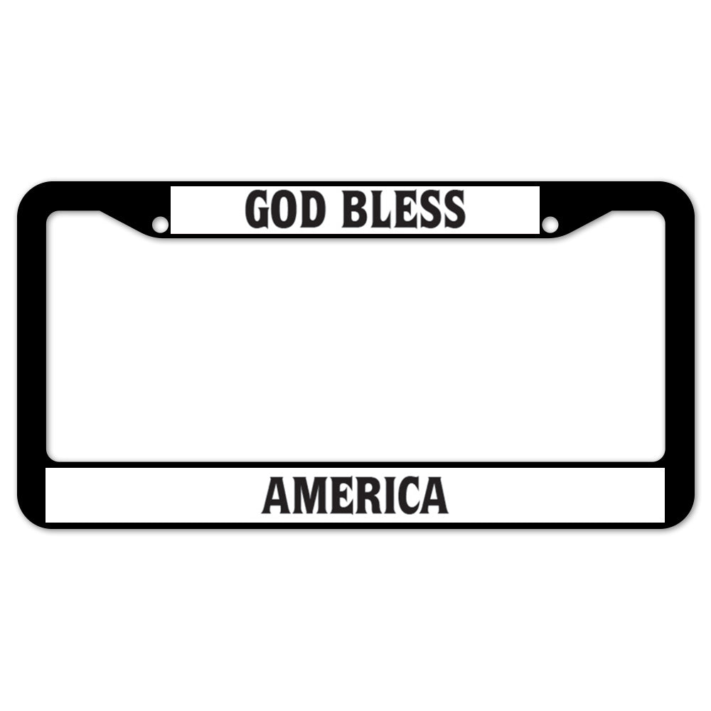 God Bless America License Plate Frame