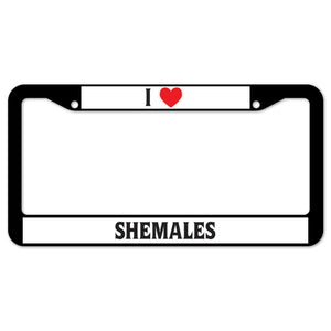 I Heart Shemales License Plate Frame