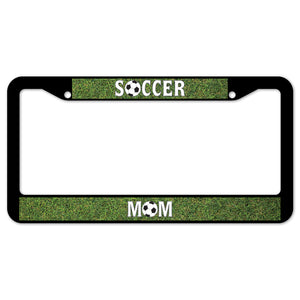 Soccer Mom License Plate Frame
