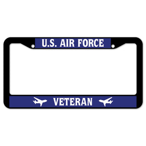 U.S. Air Force  Veteran License Plate Frame