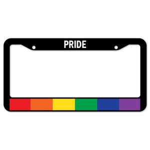 Pride License Plate Frame