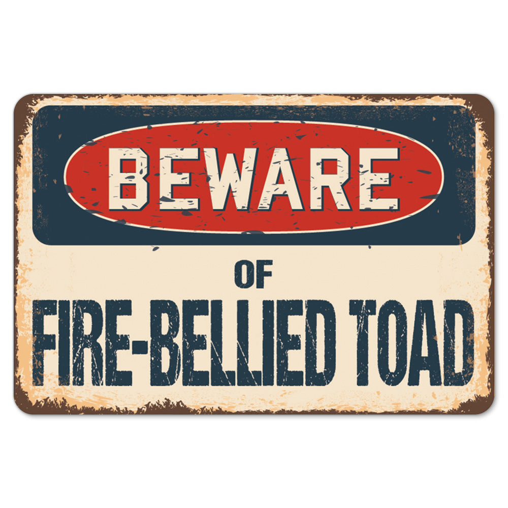 Beware Of Fire-Bellied Toad