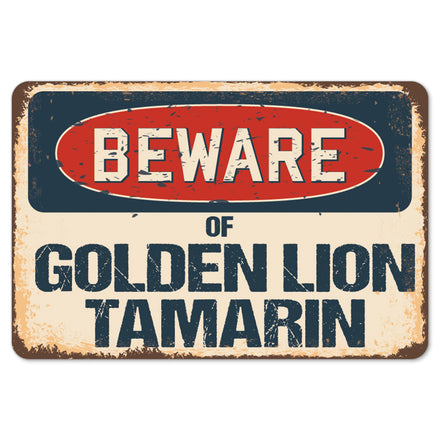 Beware Of Golden Lion Tamarin