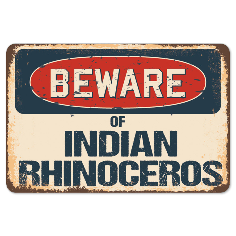 Beware Of Indian Rhinoceros