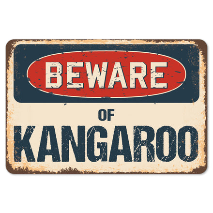 Beware Of Kangaroo