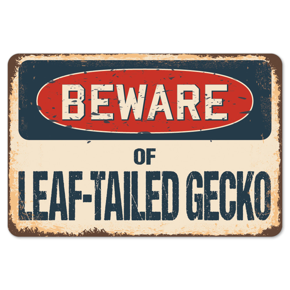 Beware Of Leaf-Tailed Gecko