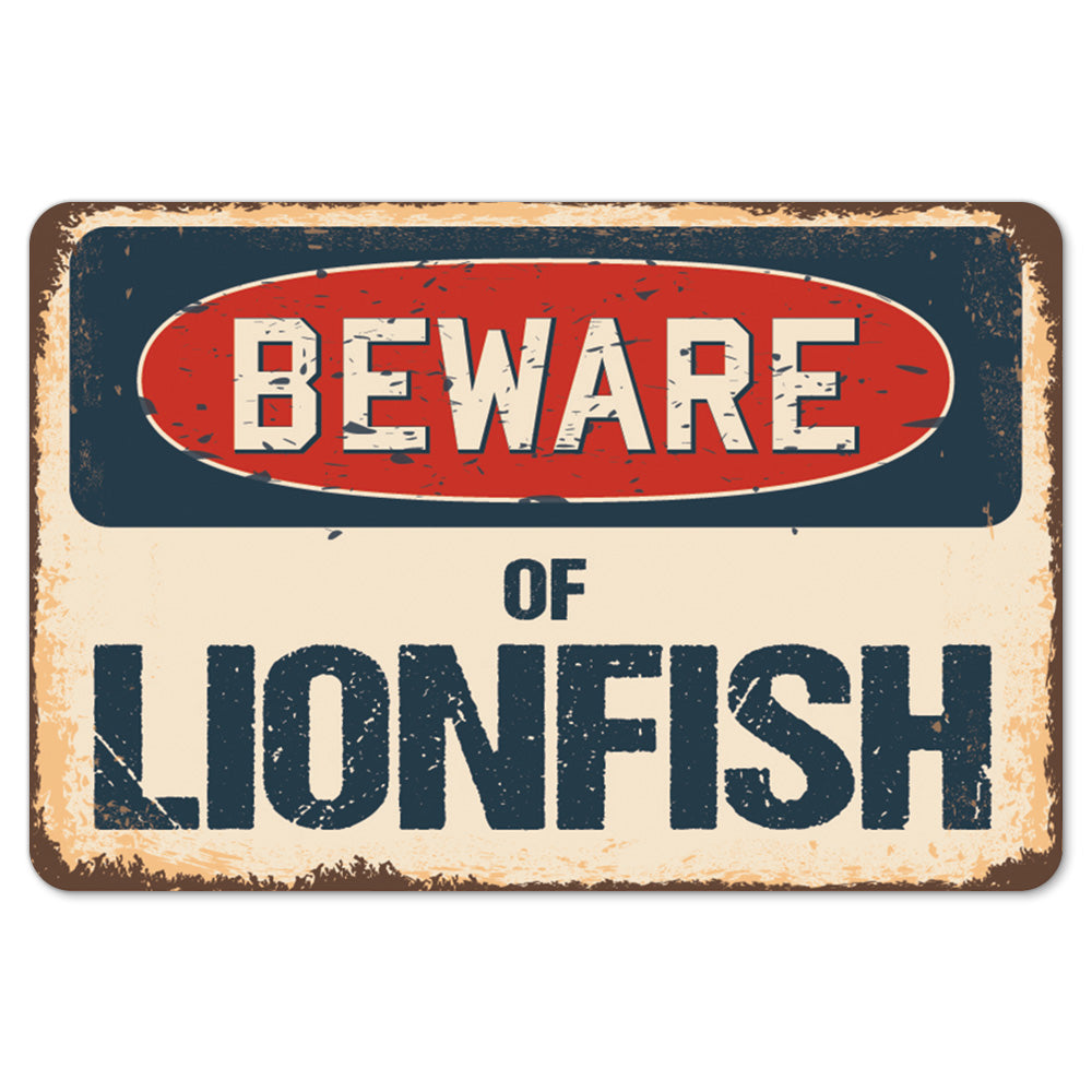 Beware Of Lionfish