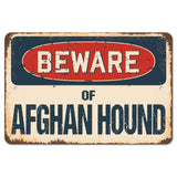 Beware Of Afghan Hound