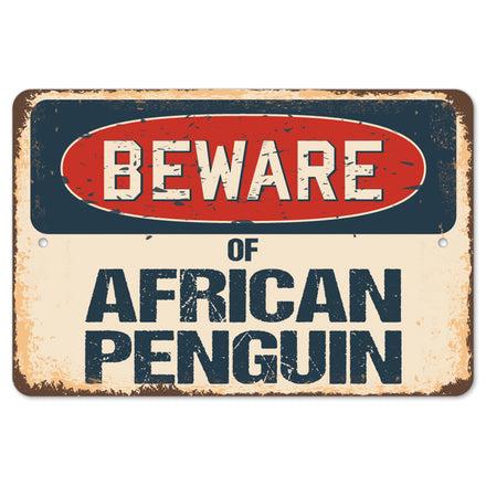 Beware Of African Penguin