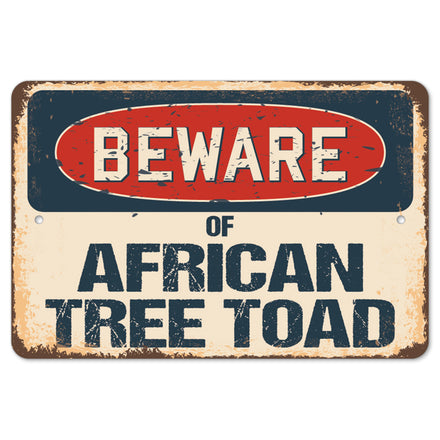 Beware Of African Tree Toad