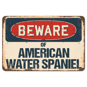 Beware Of American Water Spaniel