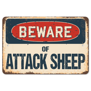 Beware Of Attack Sheep