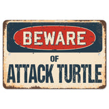 Beware Of Attack Turtle