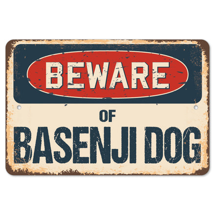 Beware Of Basenji Dog