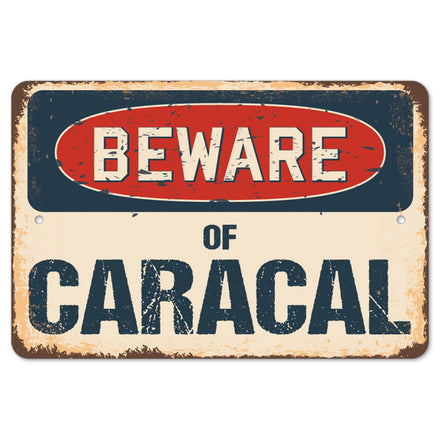 Beware Of Caracal