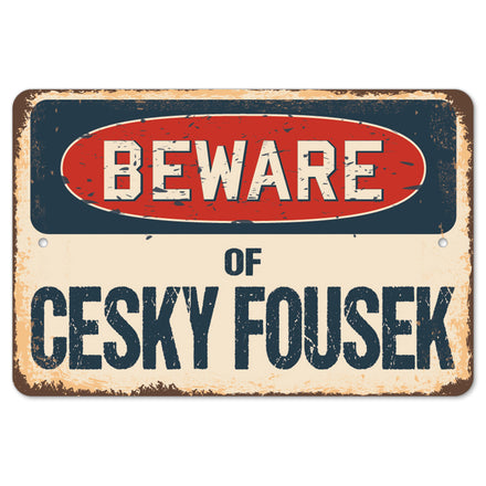 Beware Of Cesky Fousek